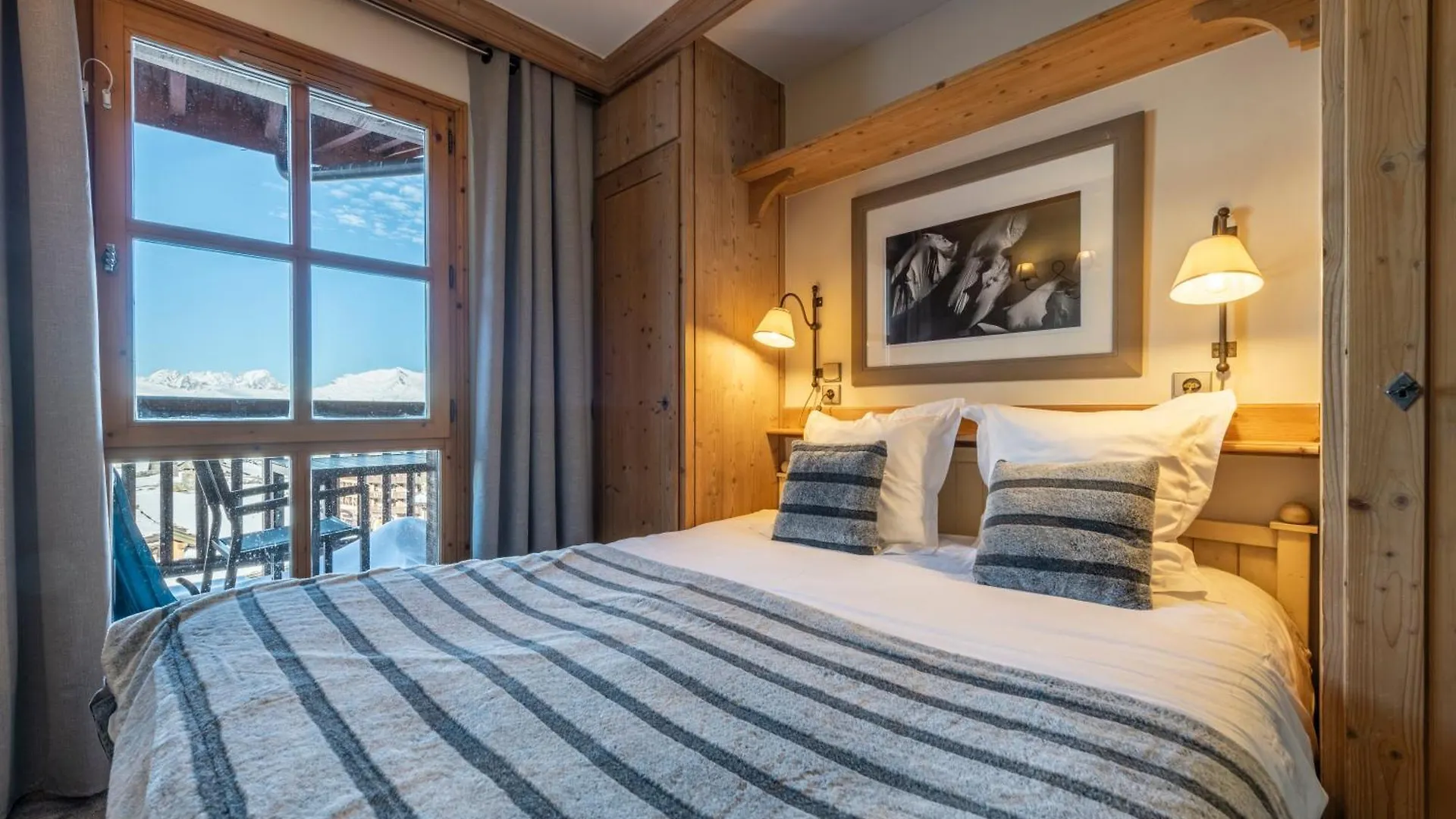 Appt Renove, 6 Personnes Arc 1950 Vue Exceptionnelle Montblanc, Sauna, Hammam, Piscine Int Et Ext Les Arcs  公寓