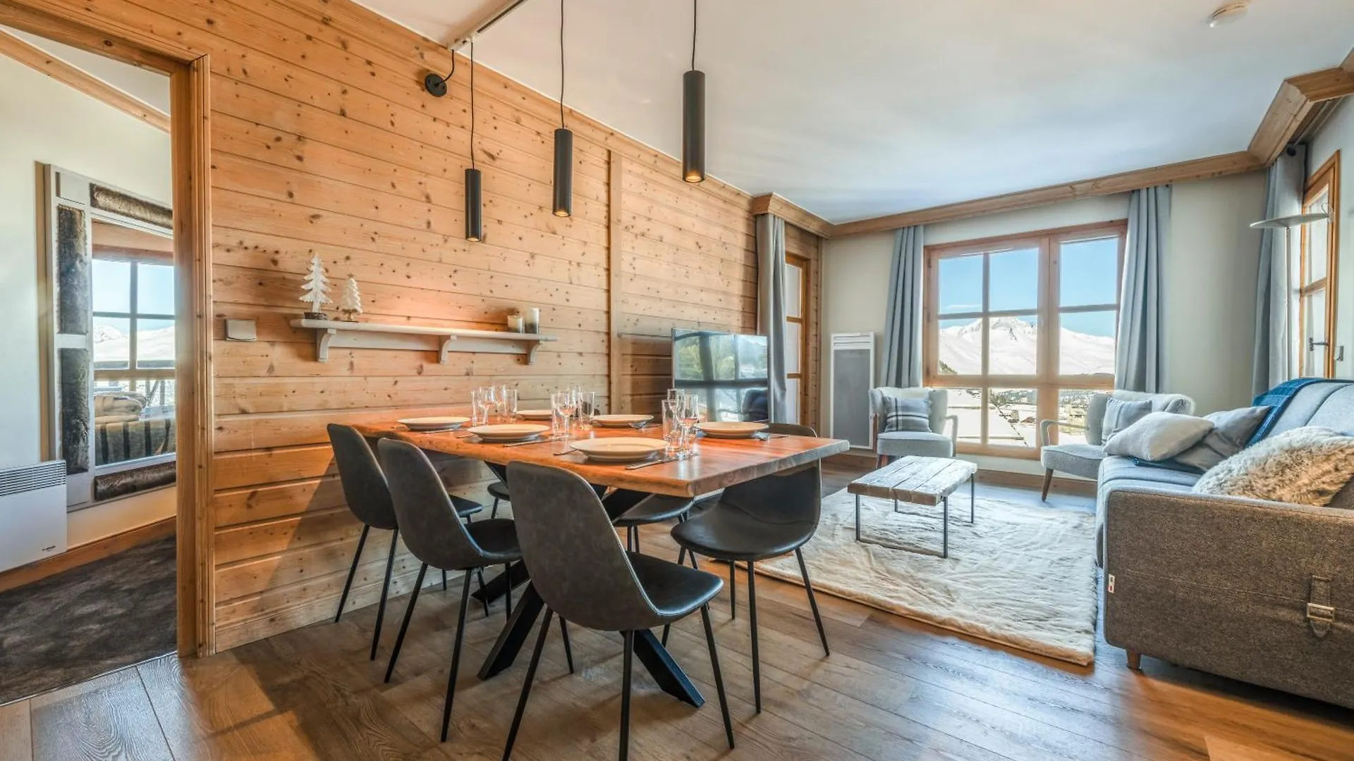 Appt Renove, 6 Personnes Arc 1950 Vue Exceptionnelle Montblanc, Sauna, Hammam, Piscine Int Et Ext Les Arcs  Les Arcs (Savoie)