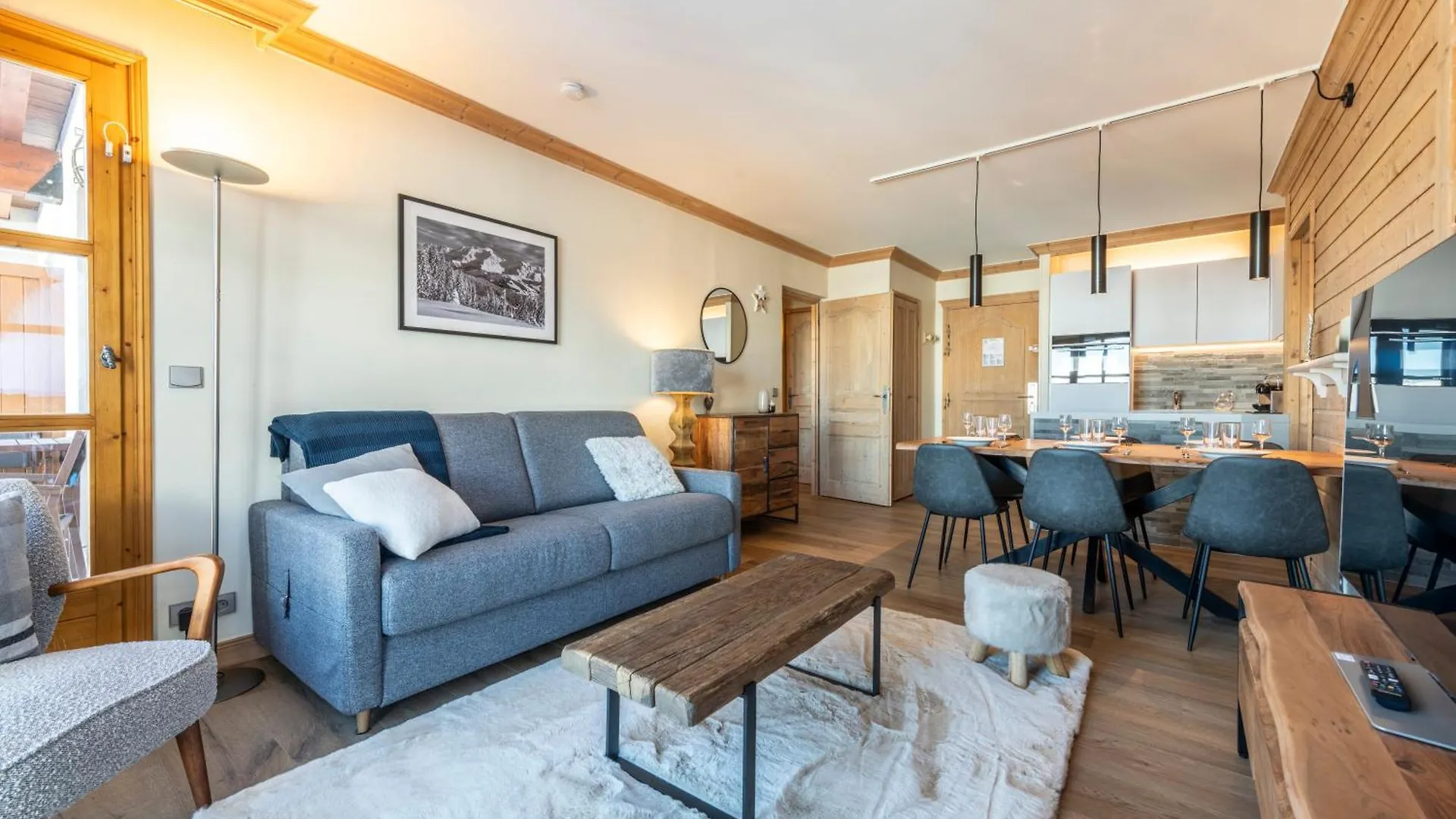 Appt Renove, 6 Personnes Arc 1950 Vue Exceptionnelle Montblanc, Sauna, Hammam, Piscine Int Et Ext Les Arcs  شقة