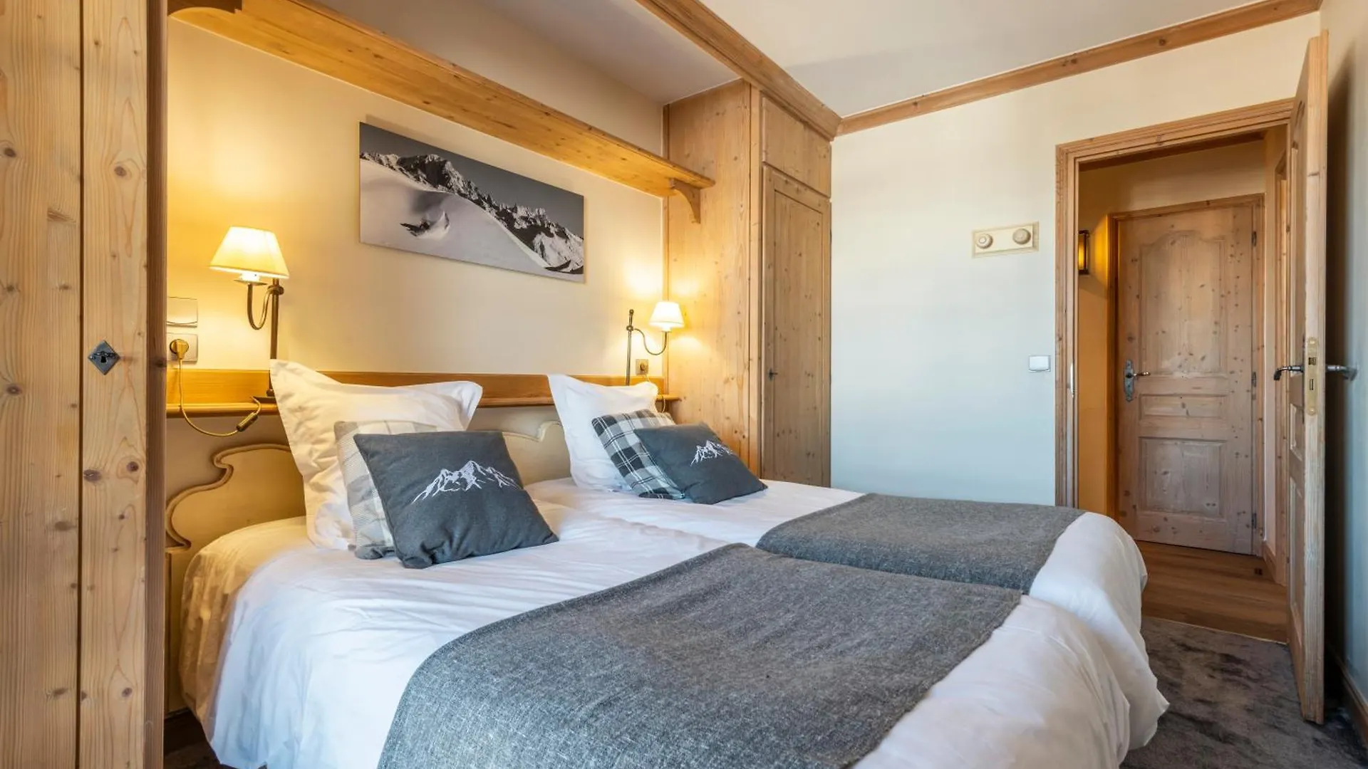 شقة Appt Renove, 6 Personnes Arc 1950 Vue Exceptionnelle Montblanc, Sauna, Hammam, Piscine Int Et Ext Les Arcs  فرنسا